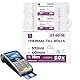 Ec-Cash Thermorollen 57mm x 18m x 12mm - Kassenrollen - Thermopapier - Bonrollen für Bankomat - Kredit-Kartenlesegeräte (57x40x12) (50 Rollen)