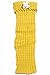 YELETE Fashion Mic Kids Fun and Cute Legwarmers - Flower (kids one size, yellow)