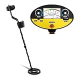 Steinberg Systems Metal Detector Professionale Cercametalli Professionale SBS-MD-9 (Ø 22 cm, 150 cm/18 cm, Analogico, 2 x 9 V)