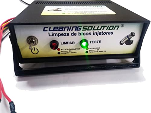 Máquina para limpeza e teste de bicos injetores (carros e motos)