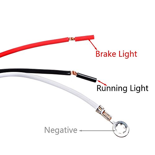 4X Red 6" Oval Led Clear Lens Brake Stop Tail Light + Grommet Plug Rv Truck Trailer #TOP5