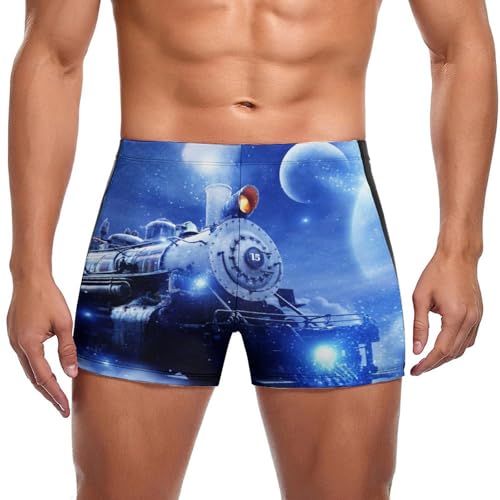 Swimming trunks homme slip de bain boxer short natation confortable