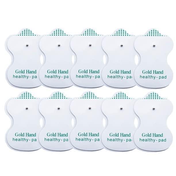 Tens Digital Whole_Body Therapy Electrode Pads for Physiotherapy Massager Machine (Pack Of 10) Electrodes for Electrotherapy Device,Multicolour-image-16