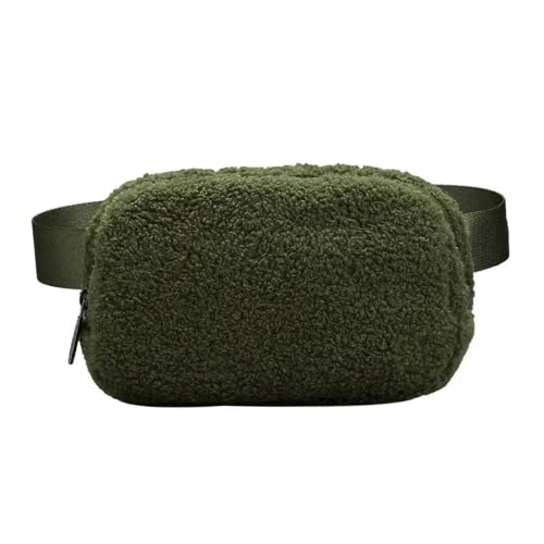 Boutique Sherpa, Fleece Belt Bag & Fanny Pack (PATROK) - Adjustable, Cross-body bag, Travel, Running, Every Day and Everywhere Belt Bag - Cozy, Comfortable, Two Compartments - Dark Green Boutique Sherpa, Fleece Belt Bag & Fanny Pack (PATROK) - Adjustable, Cross-body bag, Travel, Running, Every Day and Everywhere Belt Bag - Cozy, Comfortable, Two Compartments - Dark Green
