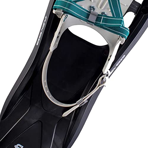 Tubbs Women's Flex Stp Trail Walking Snowshoes, Size 22, Black/Teal #TOP4
