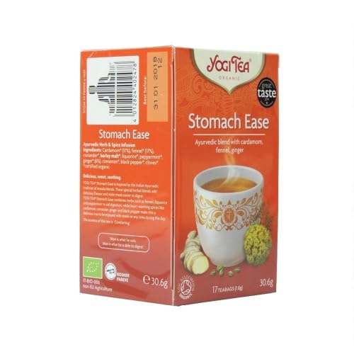 Yogi Tea Stomach Ease 17bag (Pack of 6)