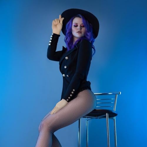 Luwint Non-slip Tulle Mesh Wrist Length Gloves for Women Teen Girls Opera Dress Party Costume4