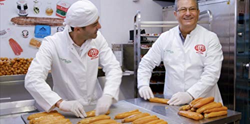 Meeräsche Bottarga Su Tianu Sardu 170g GARANTIERT - 2 Packungen mit 70/100g - Handgefertigt in Sardinien, Italien - Kaviar des Mittelmeers - Sardische Handwerksproduktion als Kosher zertifiziert - 4