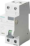 Tension assignée : = 230 V Siemens SENTRON – Interrupteur différentiel 5sv 70 mm classe – a 2 pôles 80 A 30 mA