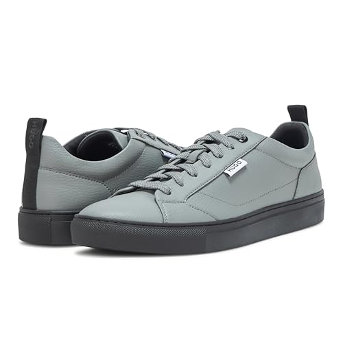 HUGO Men's Morrie Low Cupsole Grainy Sneaker3