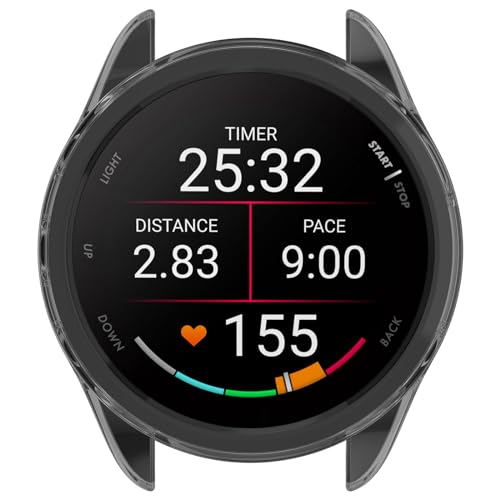 Funda de TPU compatible con Garmin Forerunner 165 antigolpes suave 3