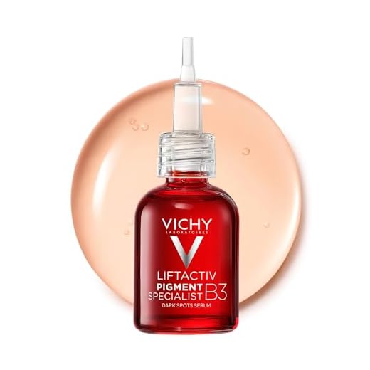 Vichy LiftActiv B3 Niacinamide Serum, Discoloration Correcting Facial Serum with Peptides and Tranexamic Acid, Anti Aging Serum to Even Skin Tone, Fragrance Free, 20188
