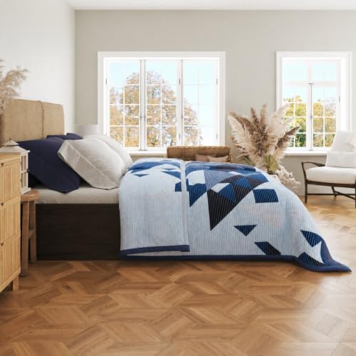 Image of Double Bed Blanket | Single Ply | Heavy Blanket Kambal | Perfect for Winters | 220 CM X 275 CM | 3.0 Kg