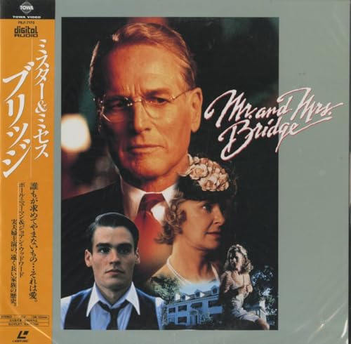 B00056951/【/】LD2枚組/ポール・ニューマン「ミスター&ミセス・ブリッジ(1990)」 B00056951/【/】LD2枚組/ポール・ニューマン「ミスター&ミセス・ブリッジ(1990)」
