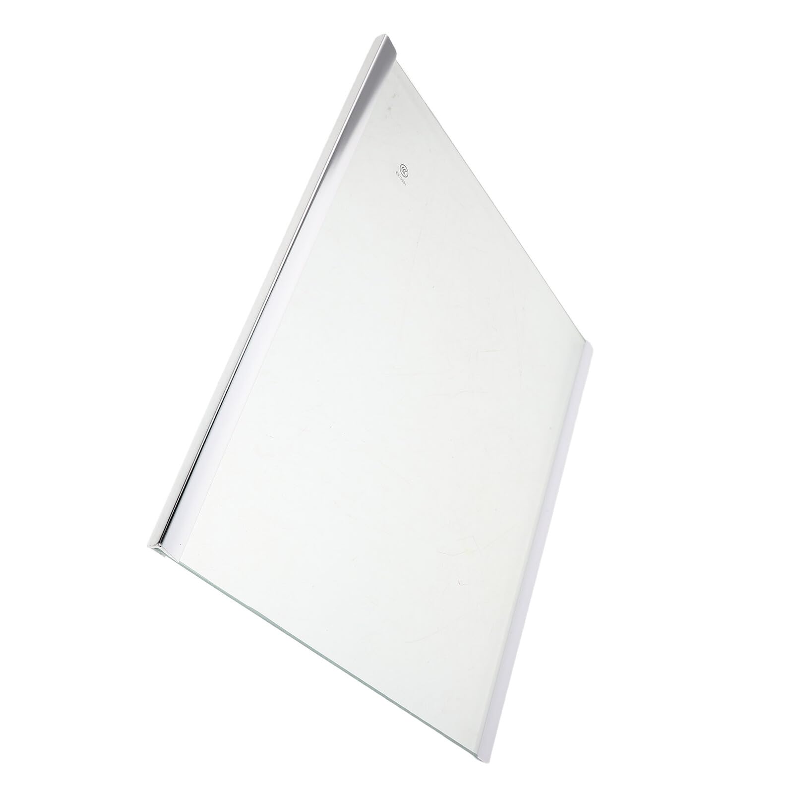 Zerodeko Estante de Repuesto para Refrigerador de Vidrio Templado 300x290 Mm Bordes Dobles, Divisor Transparente para Congelador y Almacenamiento en Cocina, Accesorio para Nevera