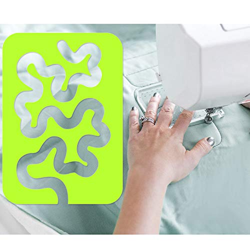 Using Quilting Templates Rulers,Quilting Templates For Machine Quilting,Simple Meander Quilting Supplies,Free Motion Quilt Templates #TOP5