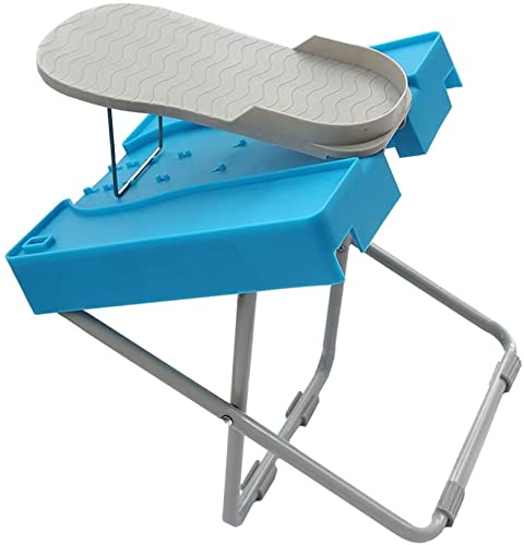 Fariox Manicure Pedicure Stool, Salon Step Beauty Footrest, Beauty Salon,Home Manicure Non-Slip Sturdy Legs & Built-in Storage Nail Stand