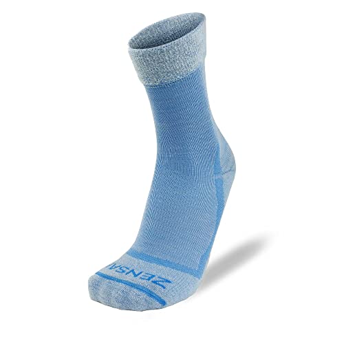 Zensah Calming Sleep Socks - Warm, Soft, Fuzzy, Wool, Thermal, Slipper Sock for Women2