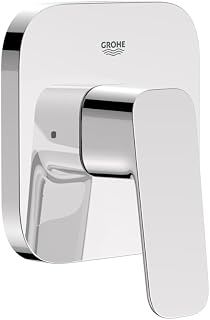 GROHE Cubeo Shower Valve Trim Kit, 2-Way Diverter Control, Starlight Chrome