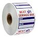 Oil Change/Service Reminder Stickers (500 Stickers)