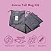 MANE & STABLE Waterproof Horse Tail Bag – Adjustable Protective Wrap & Guard for Braided or Loose Tails – Quick-Release, Show-Ready Tail Care for Equestrians – 31.5