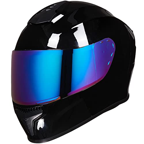 AUBOA Full Face Motorcycle Helmets for Adults Men and Women DOT Street Bike Racing Helmet with...