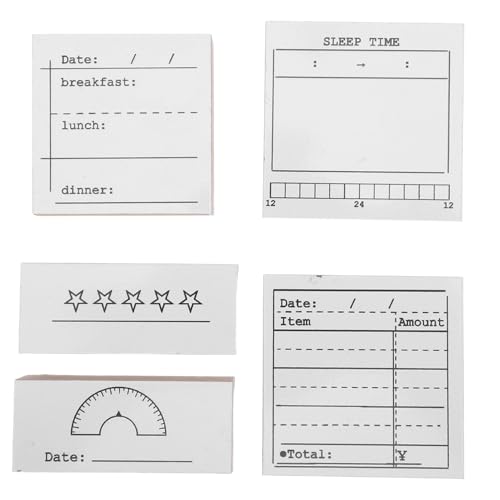 Ciieeo �ؐ����L�X�^���v ���{���W���[�i���p�X�^���v �H���L�^ �\�Z�ǐ� �����X�P�W���[���Ǘ����� DIY�N���t�g�Ɛ؂蔲�����p 5�Z�b�g