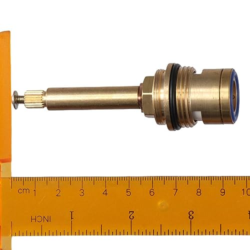 Urjumpea Cartuchos de disco de haste de válvula de torneira de pia de latão rosca G3/10.2 cm torneir