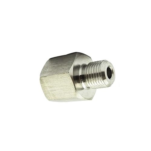 Oteng Men's One Color 1Pcs Bsp To Fe Thread Pipe Fitting Connector - 304 Stainless Steel Hose Connector For M10 M14 M16 M20 Sizes(F M14x1.5xm M20x1.5)