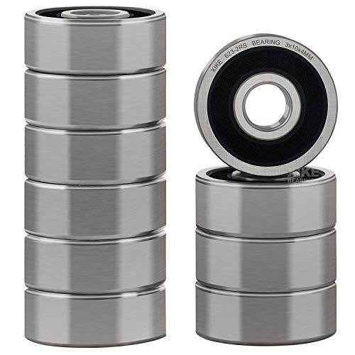 XiKe 623-2RS Miniatur-Kugellager 10er Pack