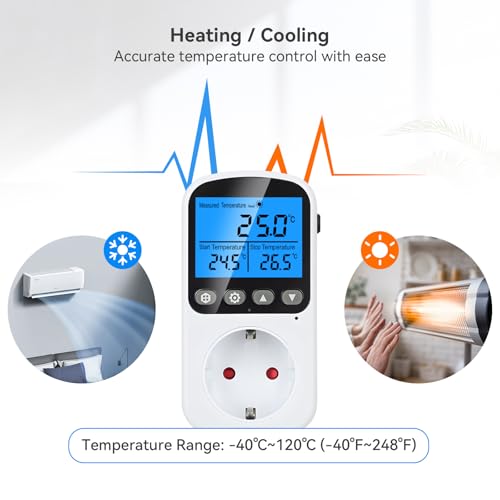 Prise thermostat numérique régulateur température INKBIRDPLUS 4 modes EU - 4