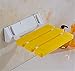 ZCYY Sgabello per Doccia, Sgabello per Bagno a Parete Sgabello per Doccia a Parete Gialla Pieghevole Sgabello per medicazione per Donna Incinta anziana Sgabello per spogliatoio Panca PE