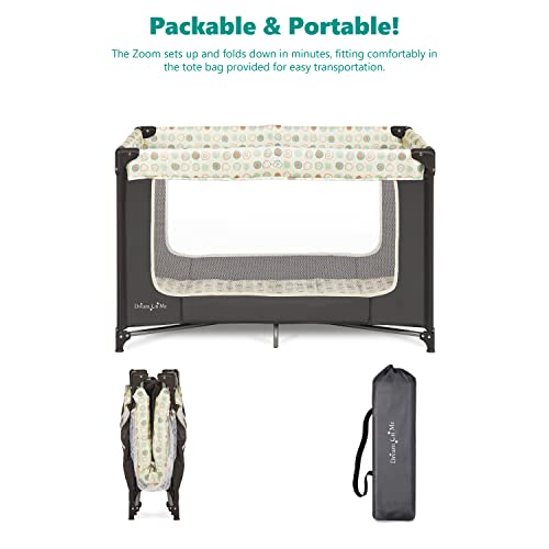 Dream On Me Zodiak Portable Playard In Grey, Lightweight, Packable And Easy Setup Baby Playard, Breathable Mesh Sides And Soft Fabric - Comes With A Removable Padded Mat #TOP3