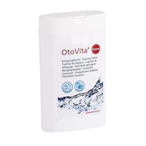 OtoVita® Reinigungstücher im Spender | Pflege + Desinfektion vor Hörgeräten