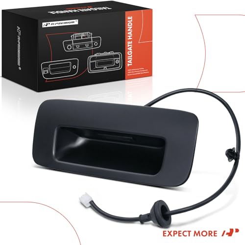 A-Premium Tailgate Handle Liftgate Latch Handle Compatible with Toyota Sequoia 2008-2018, 2-Pin, Primed Black, Replace# 76802-0C010-C0 by A-Premium - Used condition - Image 8