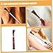 VALICLUD 2pcs Expandable Wooden Back Scratcher Portable Telescoping Classic Itch Reliever for All Body Parts Gentle Skin-Friendly Manual Scratch Tool for Adults and Men