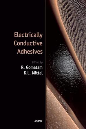 Electrically Conductive Adhesives Electrically Conductive Adhesives book cover