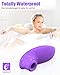 BOMBEX Clitoral Sucking Vibrator, Clit Sucker with 10 Frequencies, Waterproof & Rechargeable Clitoris Nipple Stimulator, Adult Sex Toy for Women Couple (Purple)