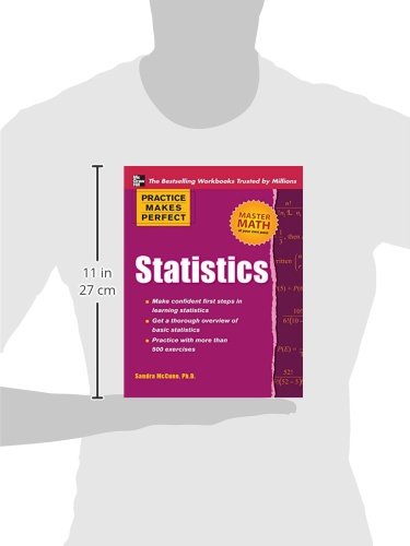 Practice Makes Perfect Statistics (Practice Makes Perfect (Mcgraw-Hill)) #TOP2