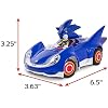 Sonic & Sega All-Stars Racing RC: Sonic - NKOK (681), 1:28 Scale 2.4GHz Remote Controlled Car, 6.5 Compact Design, Officially Licensed Sega Sonic The Hedgehog, Battery Powered, Ages 6+