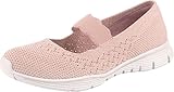 Skechers 49622 Mujer Merceditas, Rosa (Rose Ros),