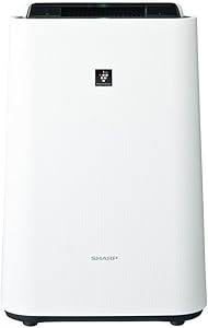 シャープ 加湿 空気清浄機 KC-S50-W プラズマクラスター 7000 浮遊ウィルス 花粉 空気浄化 おすすめ畳数 13畳 加湿量 500mL/h