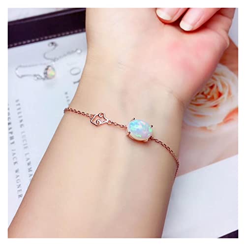 Bracelet Opale en Argent 925, le cadeau de Saint-Valentin idéal pour elle