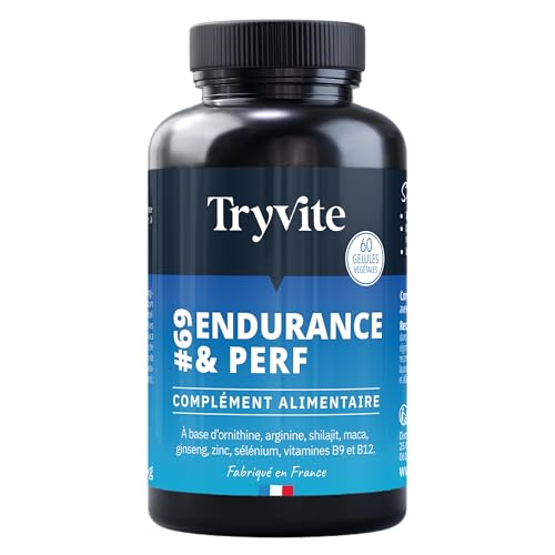 Vigueur, Énergie – 60 Gélules - TRYVITE