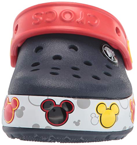 Sandália Crocs Lights Mickey Kids, Criança Unissex, Navy, 26