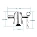 OTTFF 6Pack Aluminum Half Conical Coupler with Clips Pins for Stage Truss Bed Plate Fit F34 F33