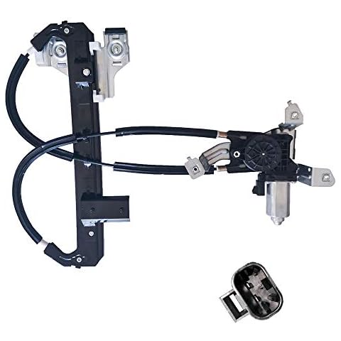 SONTIAN 748-228 Rear Left Driver Side Window Regulator W/Motor Assembly for 2002-2006 Cadillac Escalade 2000-2006 Chevy Tahoe GMC Yukon(Not Fit Yukon Denali XL/Yukon XL/Escalade ESV/EXT) Cover