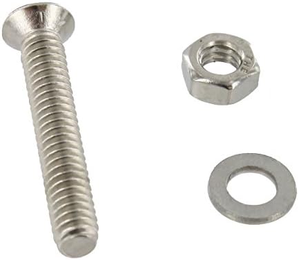 Miniatura 9 de US Cargo Control Riel L de aluminio con brida de 96 pulgadas con accesorios de montaje, perfecto para asegurar motocicletas, cuatrimotos, tractores