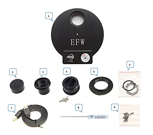 ZWO Electronic Filter Wheel- 8 x 1.25 Sized - Thumbnail 5