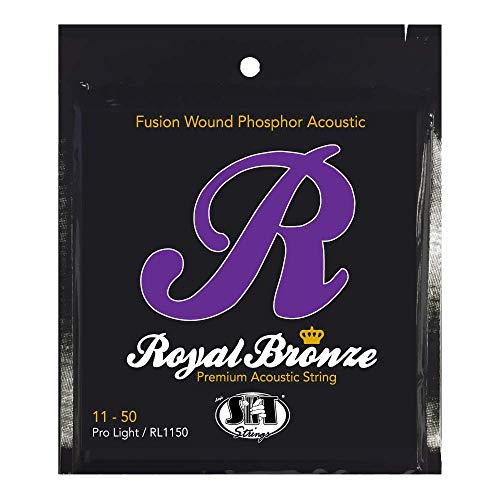 Cordes guitare acoustique SIT Royal Bronze pour un son brillant et durable